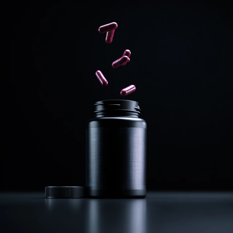 Fit Service supplement bottle mockup